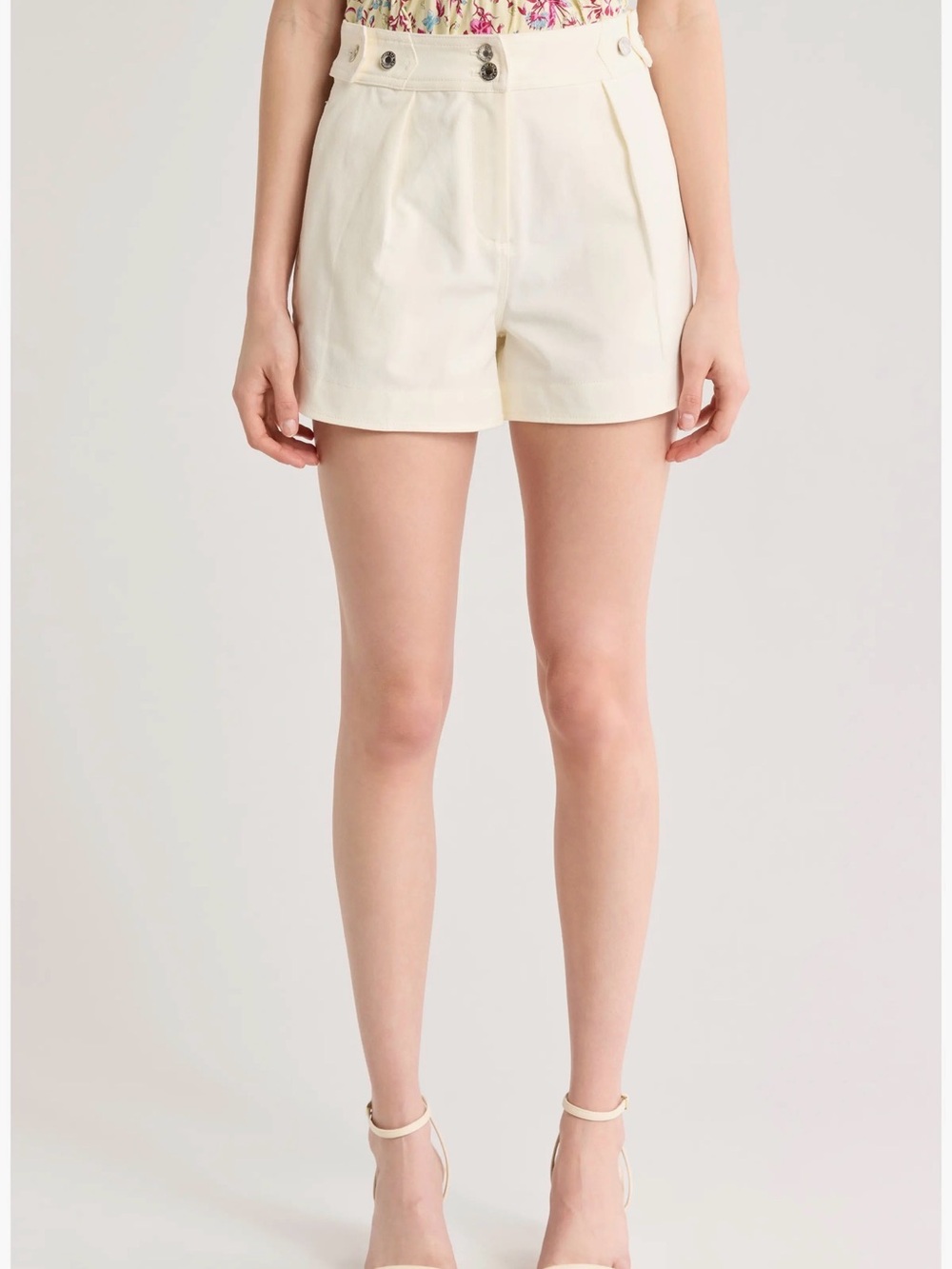 Derek Lam 10 Crosby Mika Stretch Cotton Shorts 00